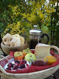 Equipements et tariffs B&B Il Cielo Bio Greve in Chianti dejeuner